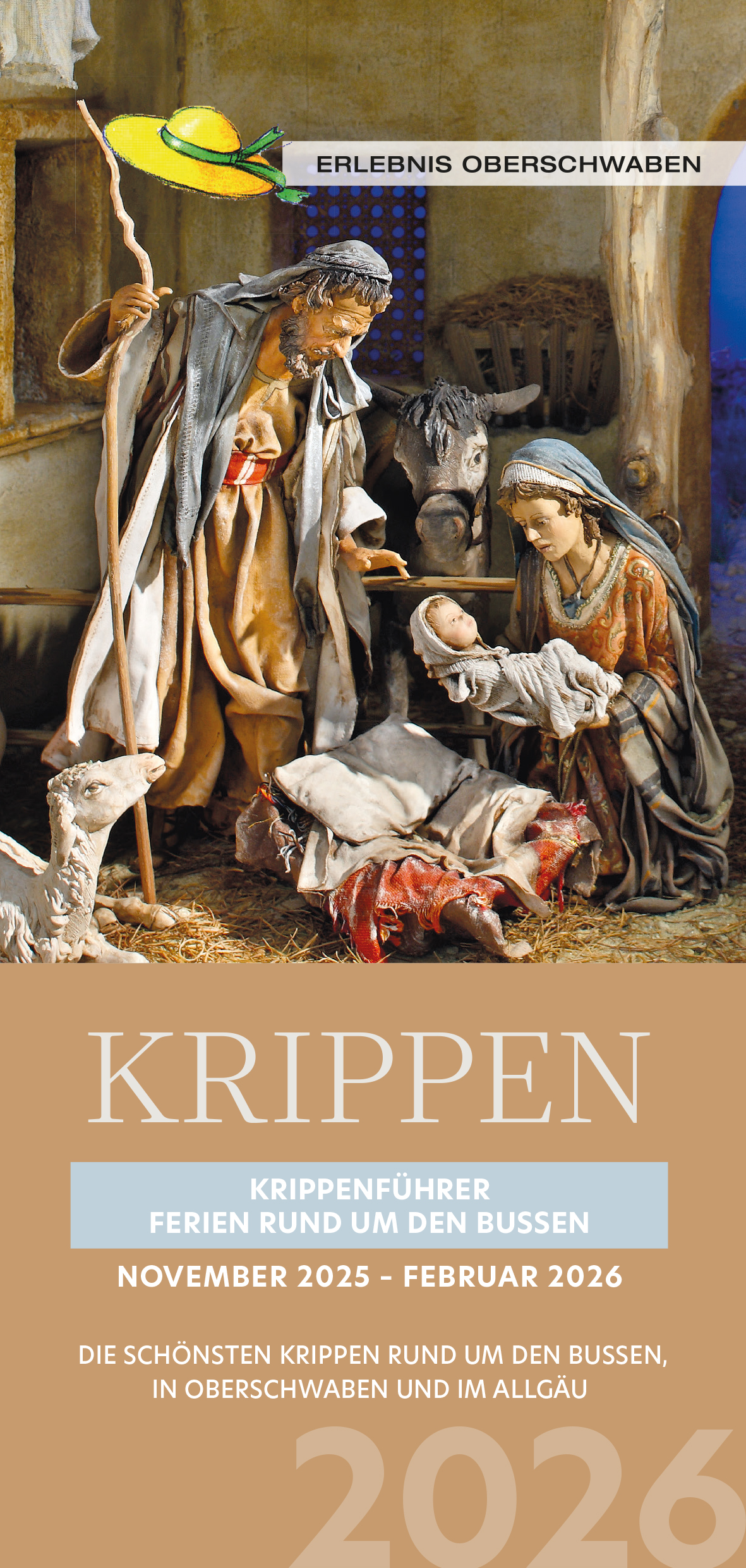 Titelbild Krippenführer der Arbeitsgemeinschaft "Rund um den Bussen"