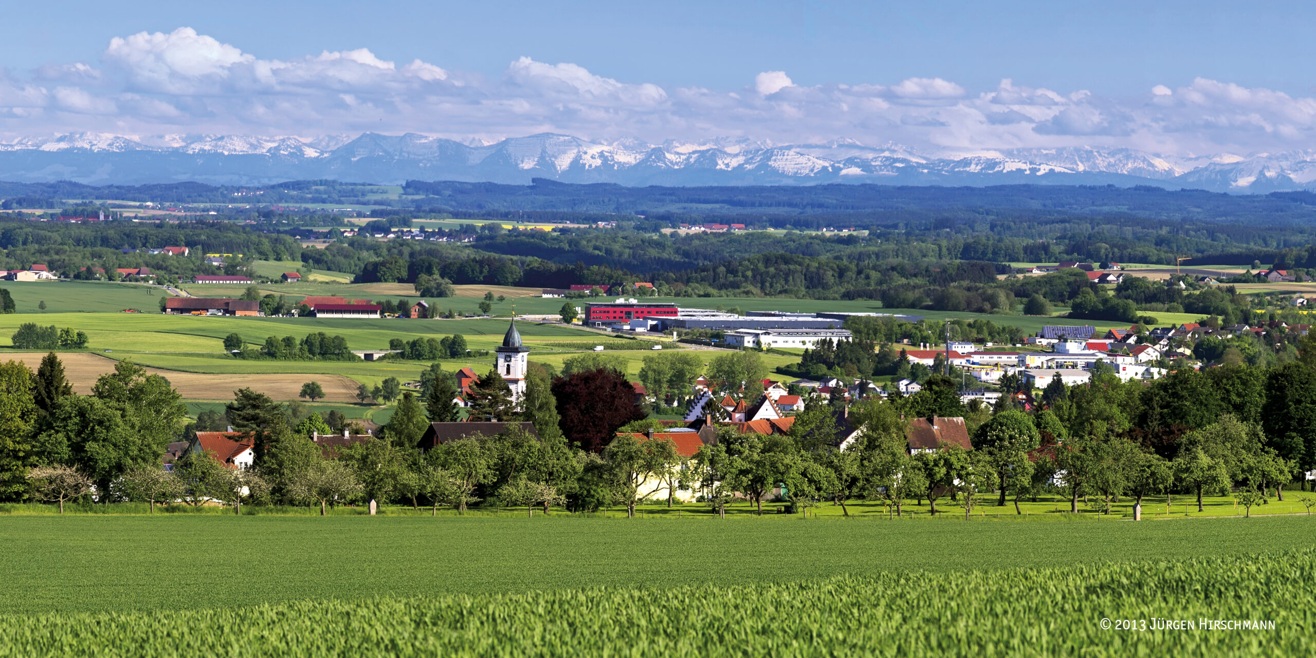 Aulendorf, Bergsicht
