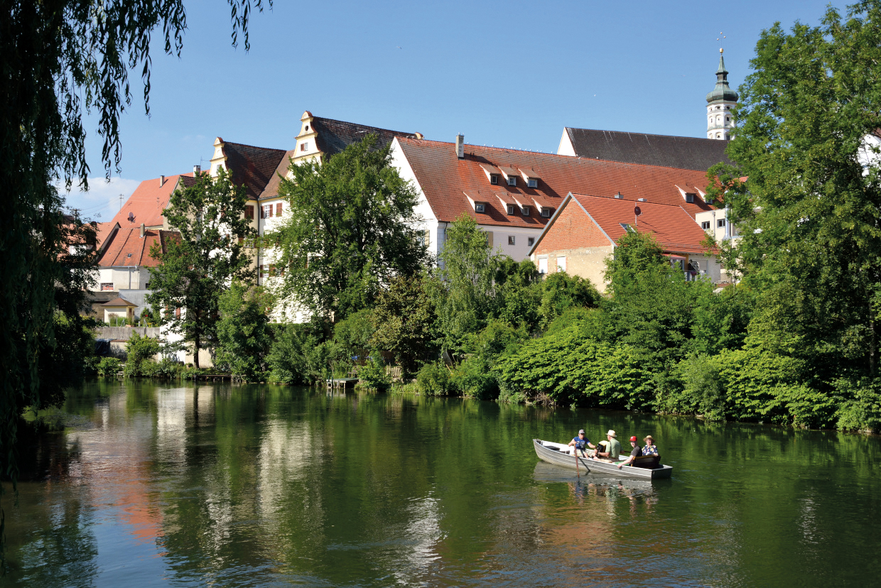 Munderkingen, Historischer Stadtrundgang, Donau